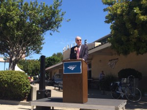 Keynote speaker, The Honorable Carl W. Vogt, former member of Amtrak's Board of Directors